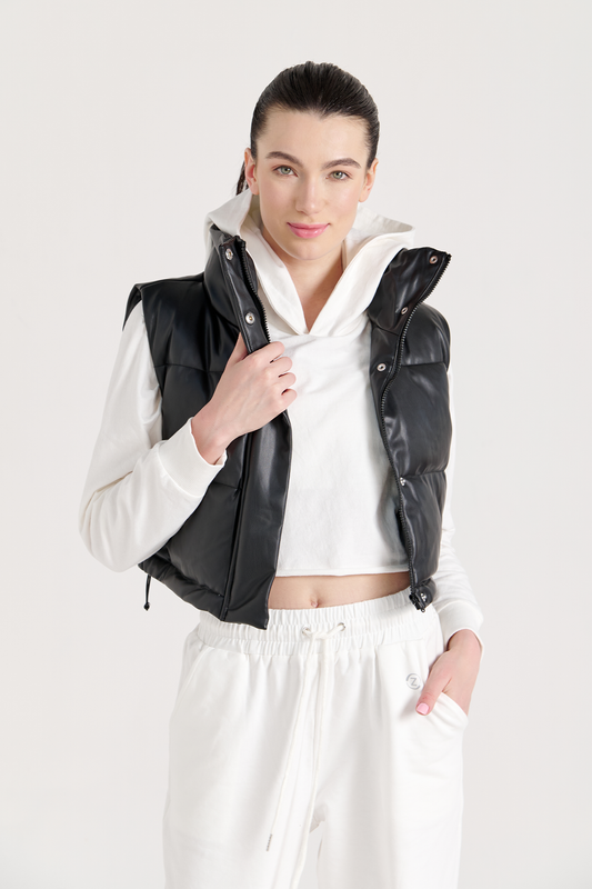 VEGAN LEATHER VEST