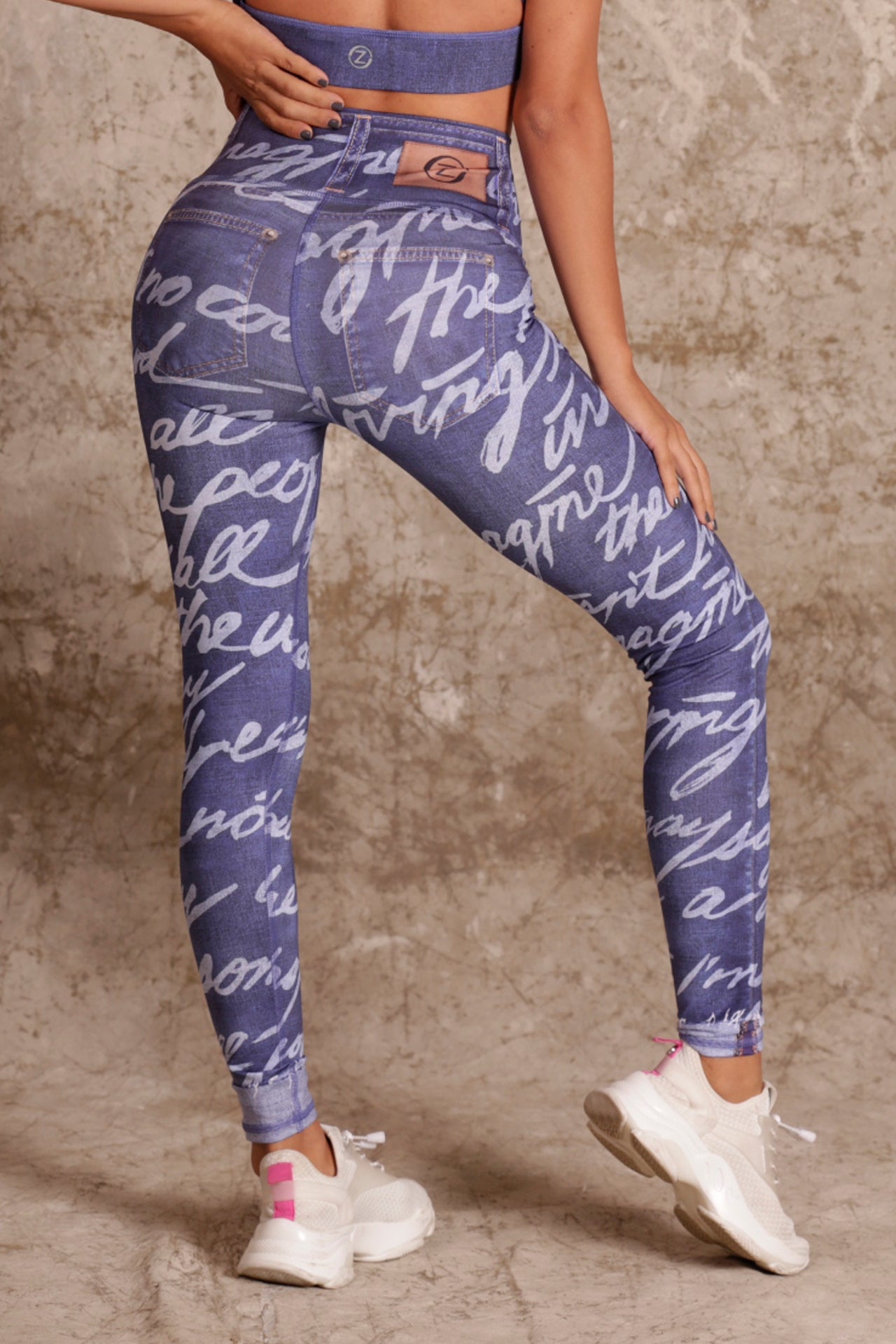 DENIM LEGGINGS x JORGE AYALA