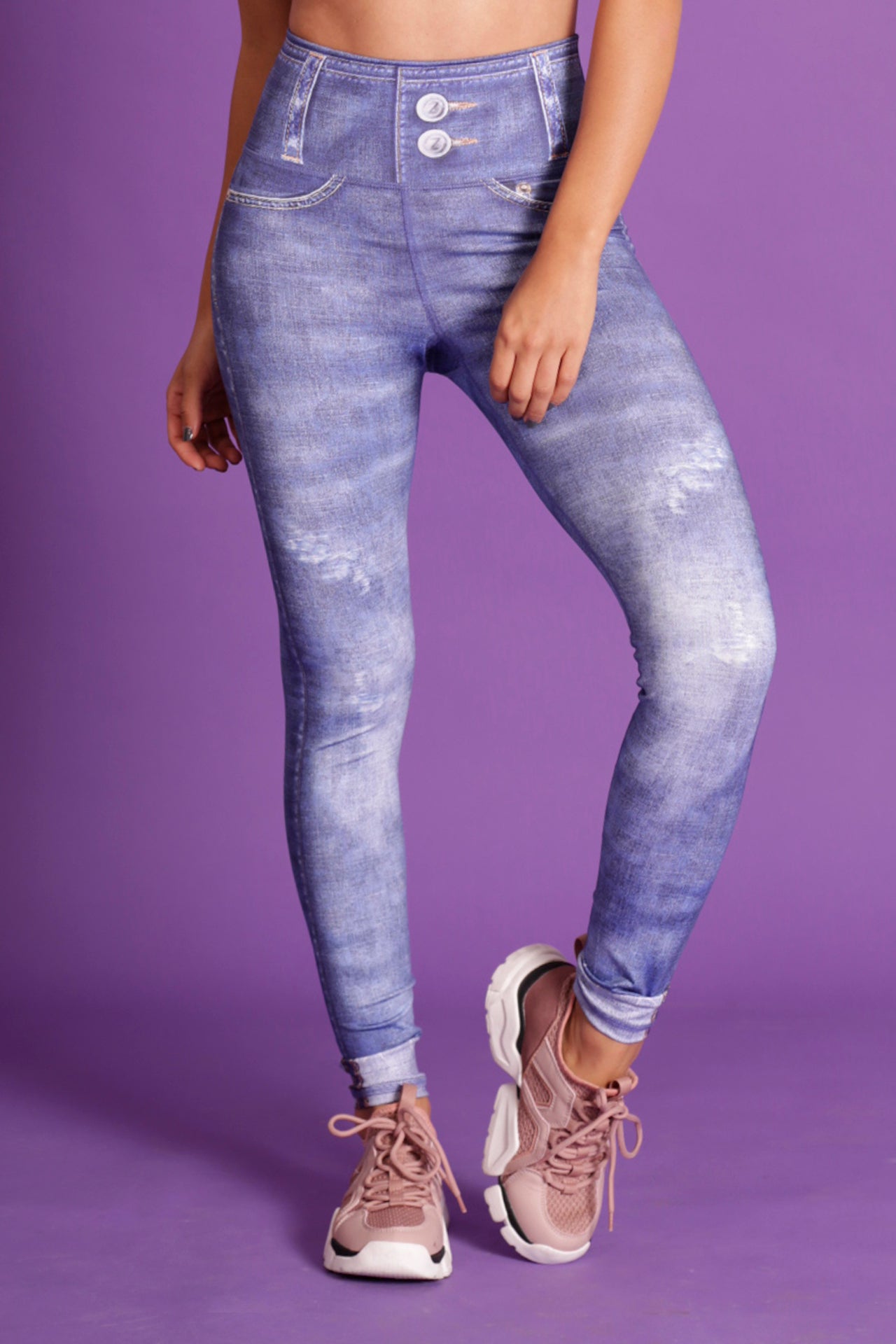 DENIM LEGGINGS