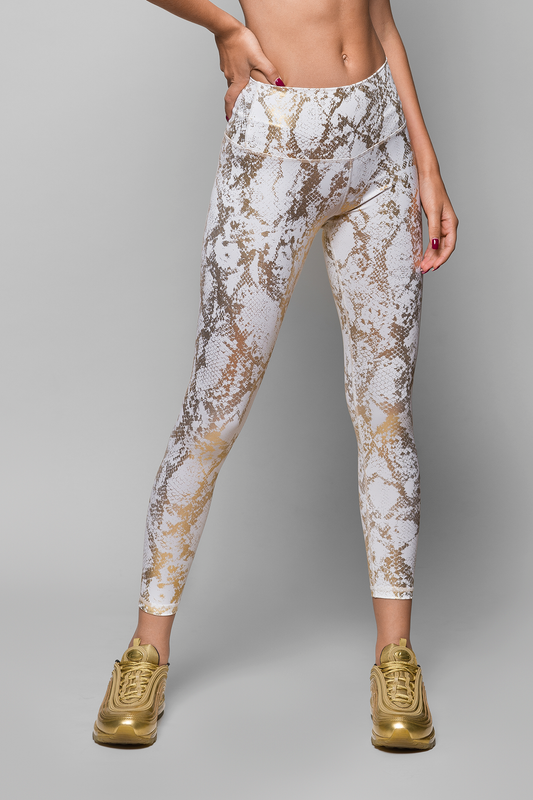 GOLDEN SNAKE LEGGINGS