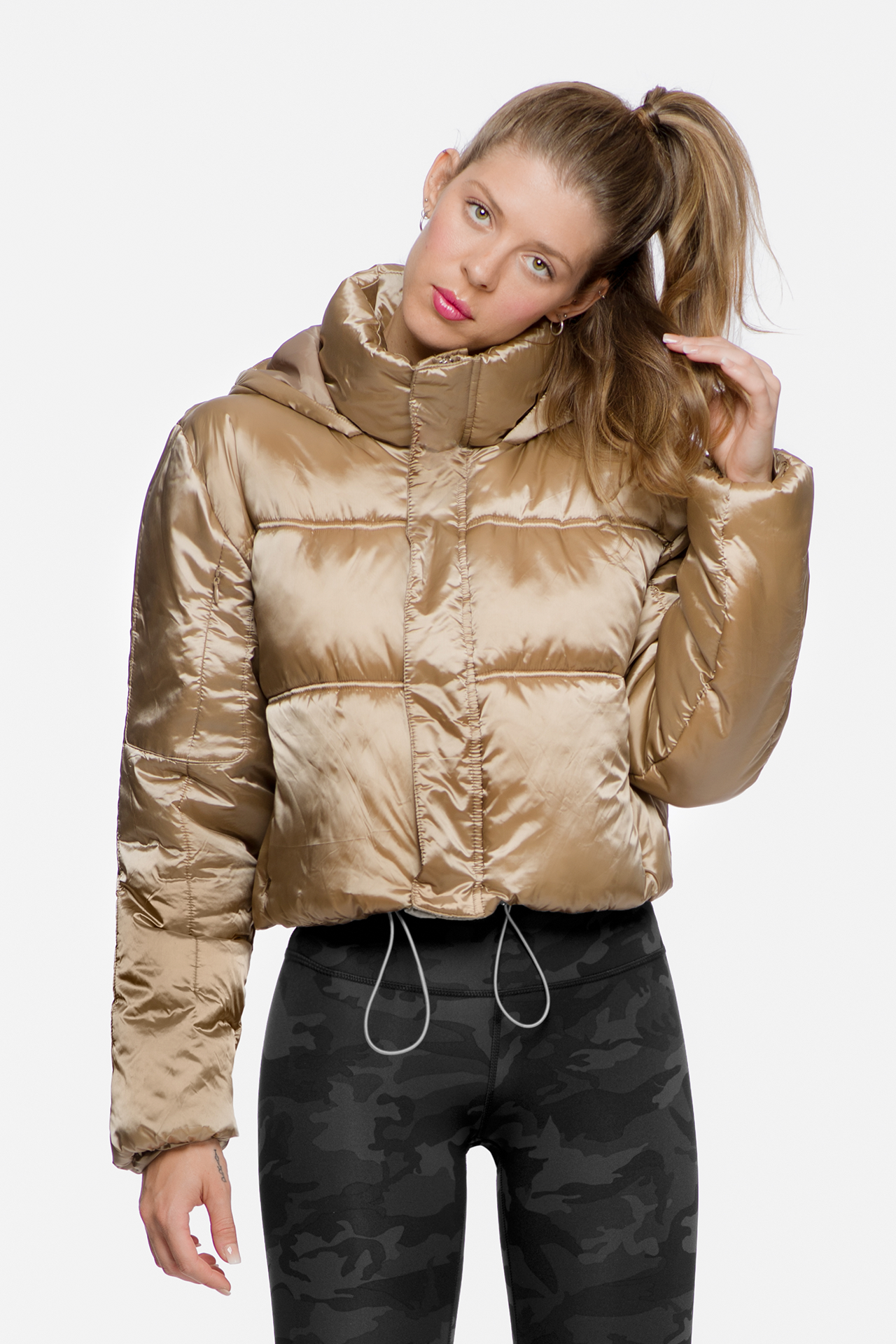 SHINY PUFFER JACKET