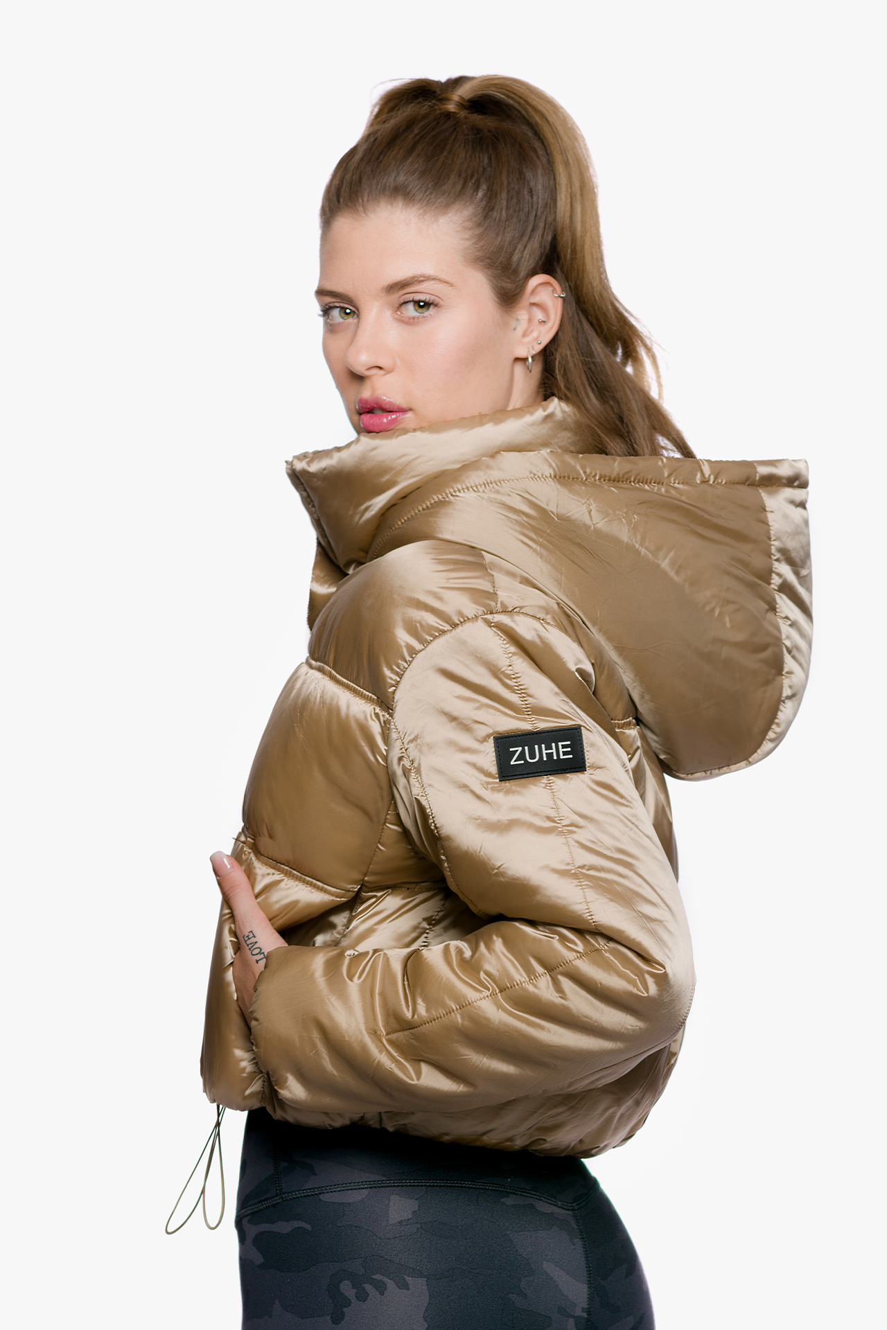 SHINY PUFFER JACKET