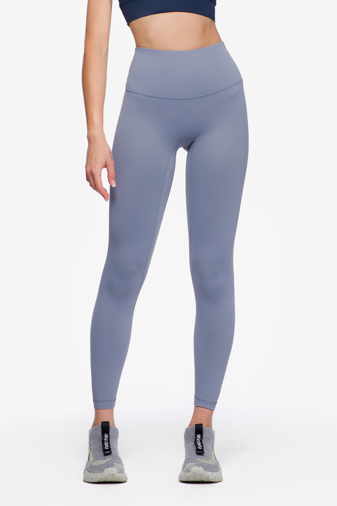 COLOR BLOCK HIGH WAIST LEGGINGS